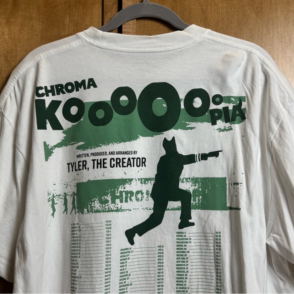 CHROMAKOPIA | exclusive Tyler the Creator concert t-shirt